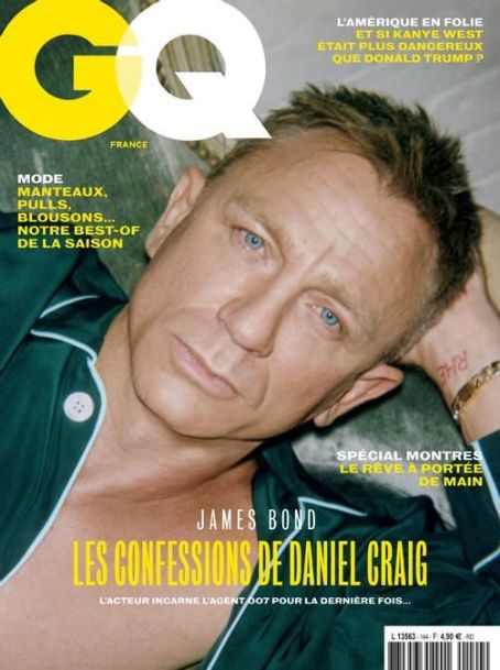 Daniel Craig - GQ Magazine Cover [France] (November 2020)