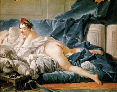 The Brunette Odalisque