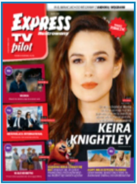 Keira Knightley - Express Tv Pilot Magazine Cover [Poland] (12 November 2021)