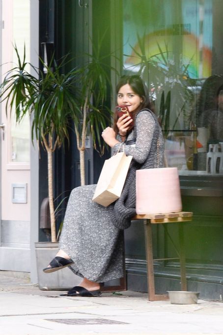 Jenna Coleman Shopping Candids In London Famousfix 3718