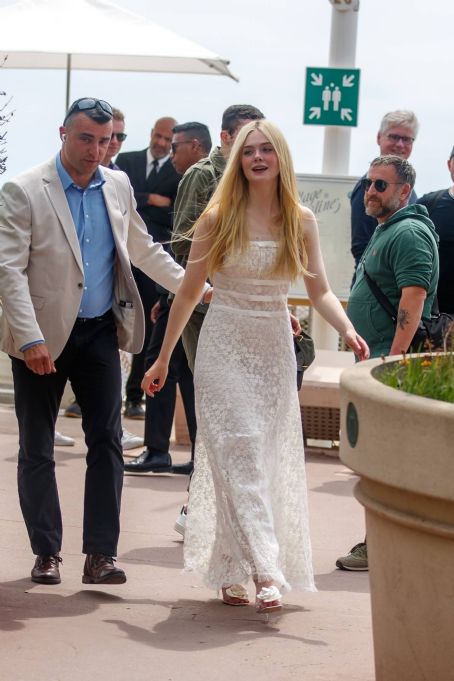 Elle Fanning – Photographed at the Hotel Martinez during Cannes Film Festival 2023