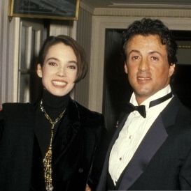 Sylvester Stallone and Kim Andrea
