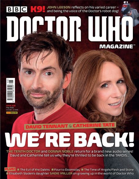 David Tennant - Doctor Who Magazine Cover [United Kingdom] (31 March 2016)