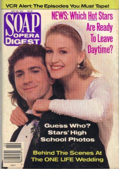 Joe Lando - Soap Opera Digest Magazine Cover [United States] (28 May 1991)