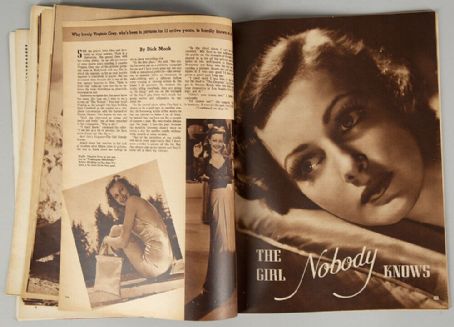 Virginia Grey - Silver Screen Magazine Pictorial [United States] (October 1941)