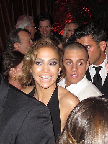 Jennifer Lopez And Casper Smart Party The Night Away On The Dance