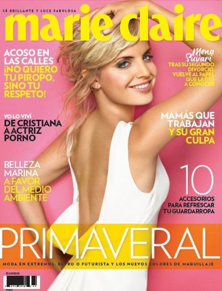 Mena Suvari - Marie Claire Magazine Cover [Mexico] (April 2012)