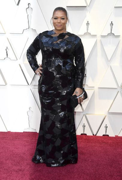 Queen Latifah  in Michael Costello dress : 91st Annual Academy Awards