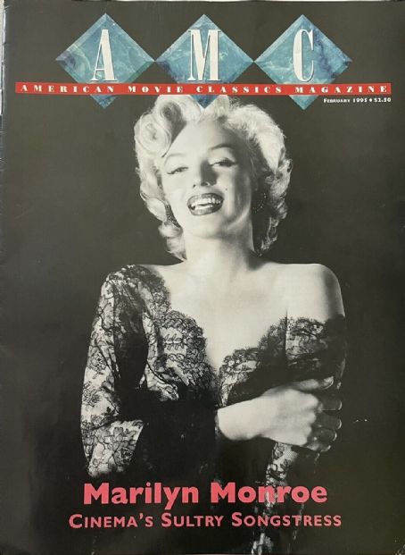 Marilyn Monroe - American Movie Classics Magazine Cover [United States] (February 1995)