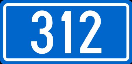 D312 road