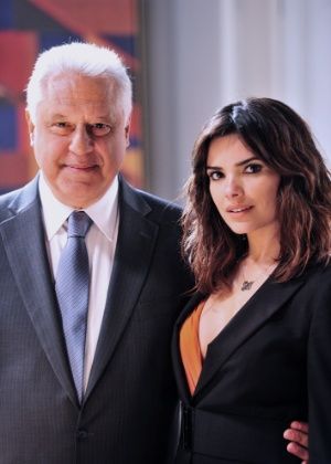Antônio Fagundes and Vanessa Giácomo