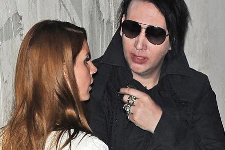 Lana Del Rey and Marilyn Manson