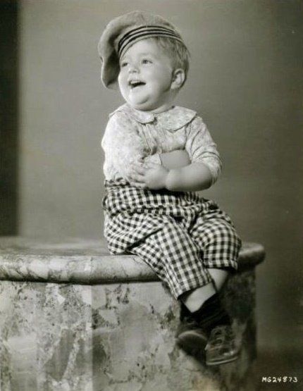 Still of George 'Spanky' McFarland in The Little Rascals (1955)