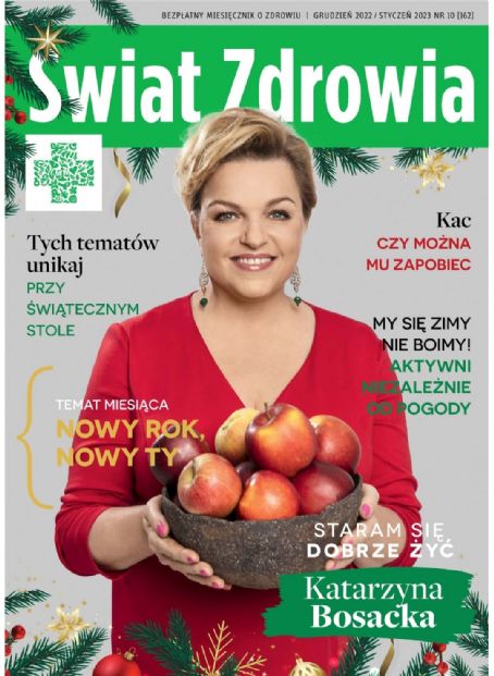 Katarzyna Bosacka, Katarzyna Bosacka, Swiat Zdrowia Magazine January ...