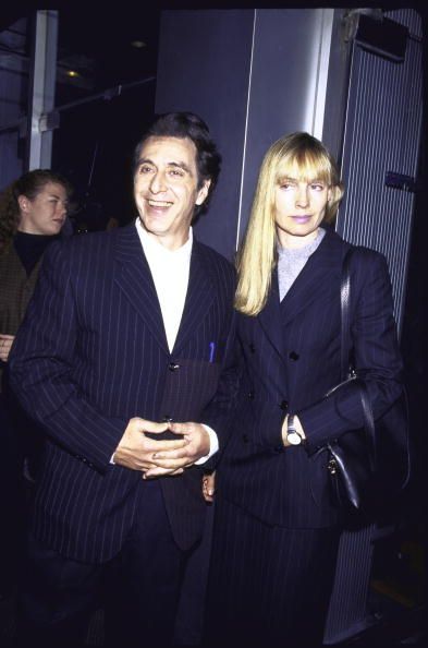 Al Pacino and Lyndall Hobbs