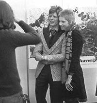 David Bowie and Angela Bowie
