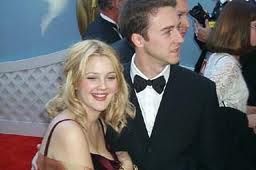 Drew Barrymore and Edward Norton