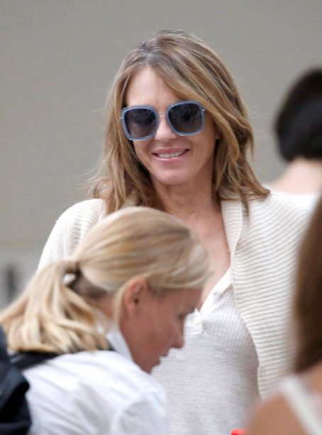 Elizabeth Hurley – Arrives at Nice Airport | Elizabeth Hurley Picture