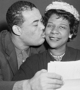 Joe Louis and New Wife Rose Morgan with Old Wife Marva Lou…