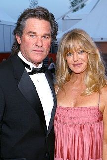 Goldie Hawn and Kurt Russell