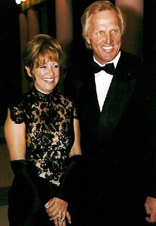 Greg Norman and Laura Norman