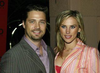 Jason Priestley and Naomi Lowde