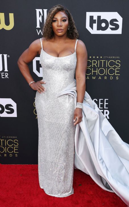 Serena Williams wears Versace - 2022 Critics Choice Awards on March 13, 2022