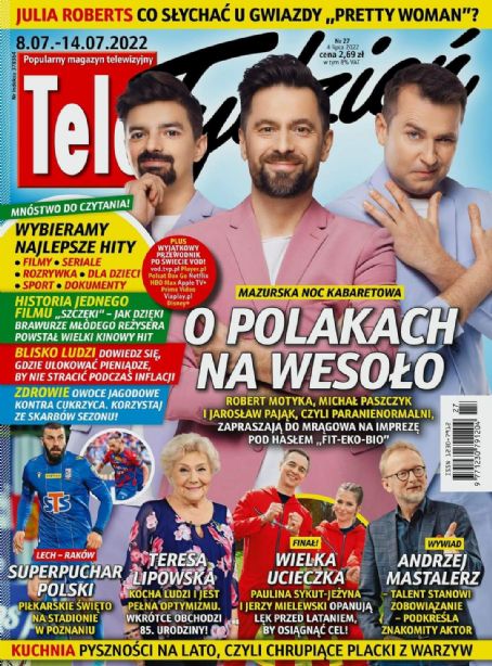 Michal Paszczyk, Robert Motyka, Jarosław Pająk, Tele Tydzień Magazine ...