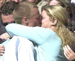 Lleyton Hewitt and Kim Klijsters