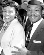Martin Luther King and Coretta Scott King