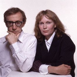 Mia Farrow and Woody Allen