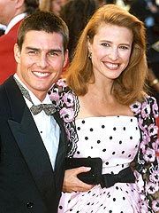 Mimi Rogers and Tom Cruise