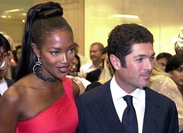 Naomi Campbell and Matteo Marzotto