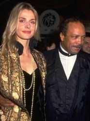 Nastassja Kinski and Quincy Jones