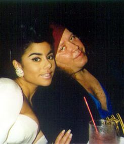 Sam Kinison and Malika Souiri