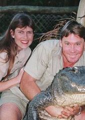 Steve Irwin and Terri Irwin