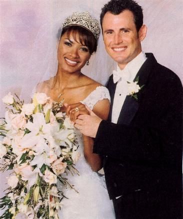 Traci Bingham and Robb Vallier