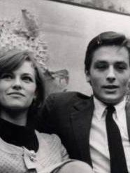 Nathalie Delon and Alain Delon