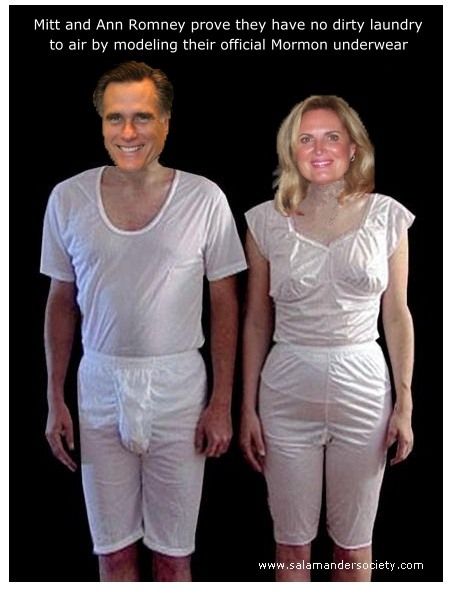 Mitt Romney and Ann Davies