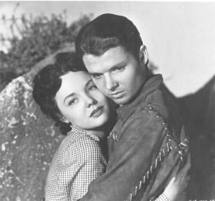 Wanda Hendrix and Audie Murphy