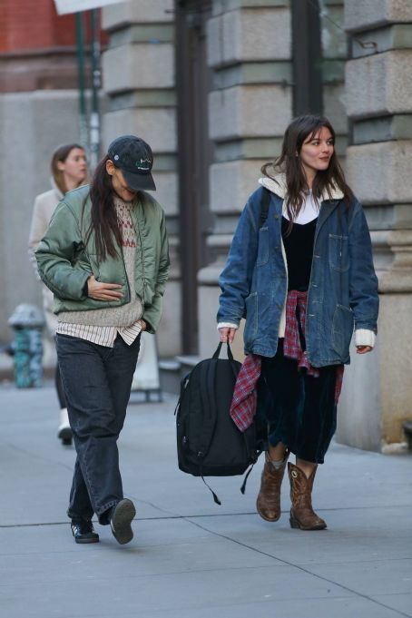 Katie Holmes – With Suri Cruise out in New York