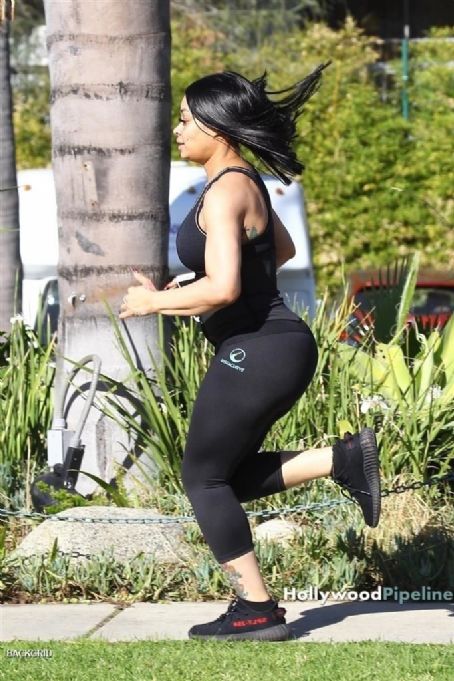 Blac Chyna, King Cairo, and Dream Kardashian Out in Los Angeles, California - January 21, 2018