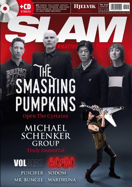 Smashing Pumpkins - SLAM alternative music magazine Magazine Cover [Germany] (January 2021)