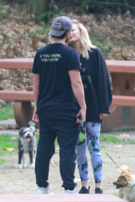 Malin Akerman – With Jack Donnelly were spotted packing on the PDA in the park in Los Feliz