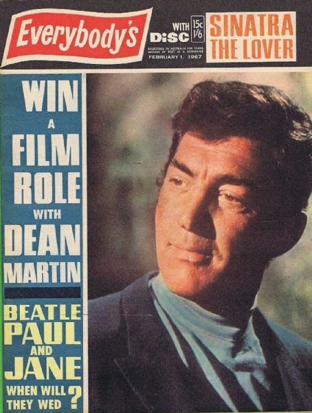 Dean Martin - Everybody's Magazine Cover [Australia] (1 February 1967)