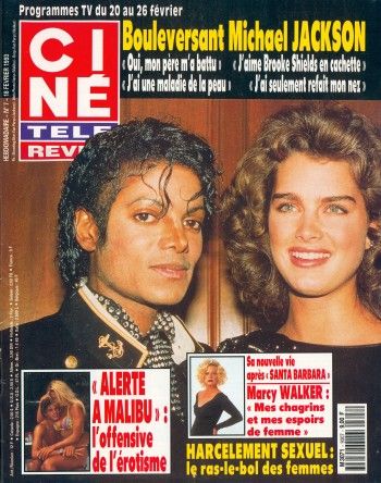 Brooke Shields And Michael Jackson Magazine Cover Photos List Of Magazine Covers Featuring Brooke Shields And Michael Jackson Famousfix