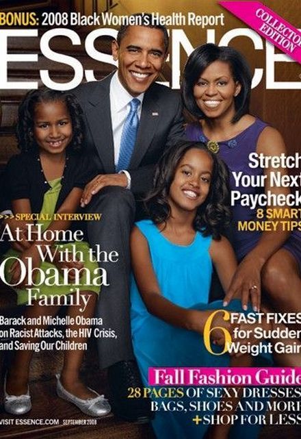 Barack Obama - Essence Magazine [United States] (September 2008)