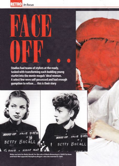 Lauren Bacall - Yours Retro Magazine Pictorial [United Kingdom] (July 2022)