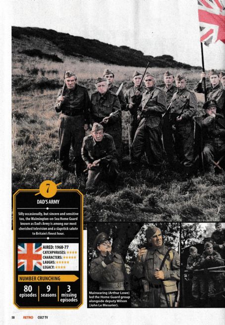 Dad's Army - Yours Retro - 50 Greatest Cult TV Magazine Pictorial [United Kingdom] (July 2023)