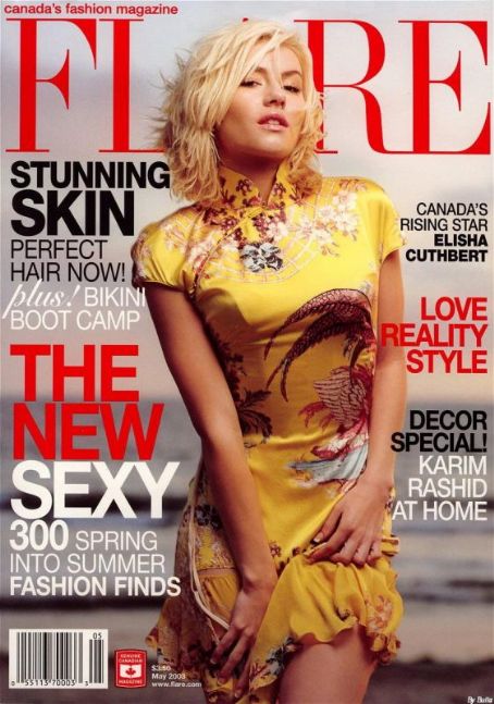 Elisha Cuthbert, Flare Magazine May 2003 Cover Photo - Canada